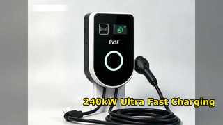 7KW NEMA Standard EV Charger, Portable & Wall‑Mount EVSE