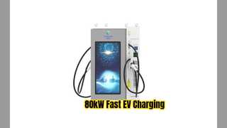 80kW EV Charger Fast Charge Any EV