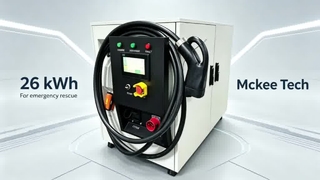 30kW 26kWh Mobile EV Charger Portable Energy Storage for Car Emergency Roadside Charging