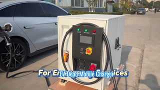 CCS2 CCS1 GB/T Mobile EV Charger Liquid Cooling For Road Emergency