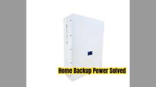 5.12kWh Home Battery: Backup Power Solved