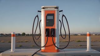 orange DC EV Charger (White Dew series)
