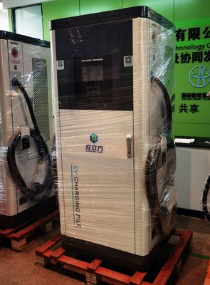 Good price New 80kW CCS2 Electric Vehicle Charger AC DC Electric Vehicle Floor Charging Station online