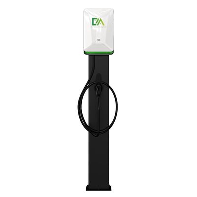 Good price Pearl White Home / Commercial Column Electric Vehicle Charging Pile 7KW 22KW 32A online