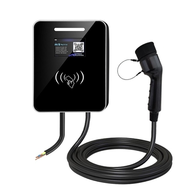 Good price High Quality 22kW Home EV Charger IP54 Waterproof Type 2 Connector With LCD Display CE Certified online