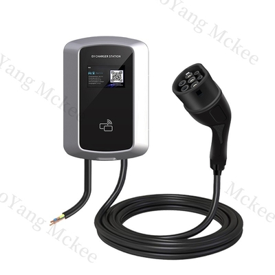 Good price Commercial AC Charger 7KW  Type 2 EV Car 14KW Intelligent Voice-Controlled IP55 Safe EV Charger AC With Load Balance online