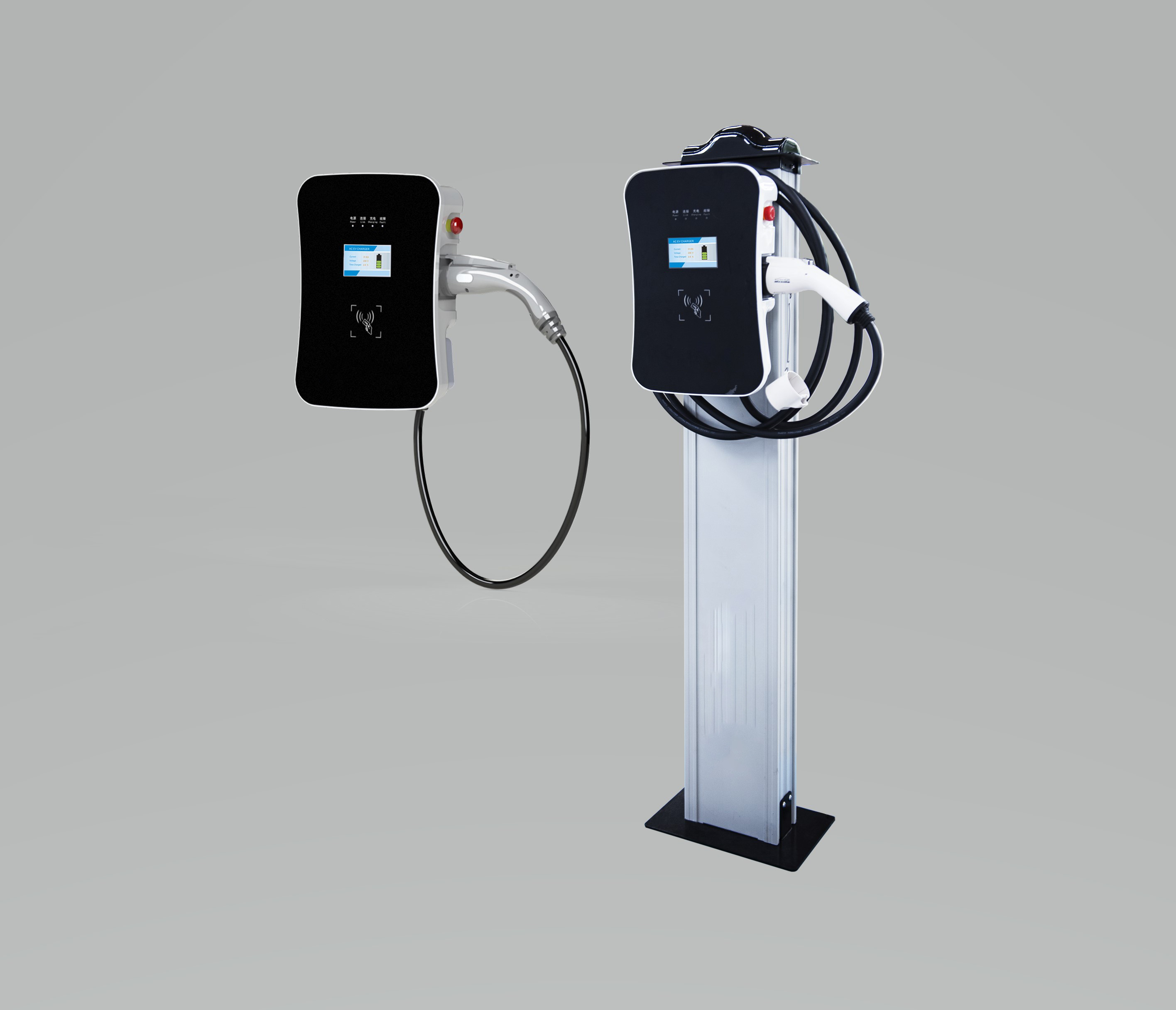 EVSE Portable Dc Quick Charging Stations For Electric Cars 11kw Ev Dc