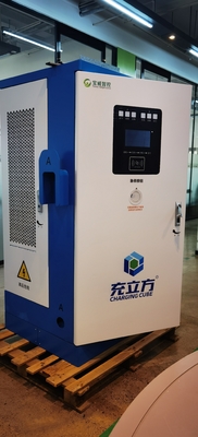 Convenient Safe 50Hz 120KW DC EV Charger Pile European Standard