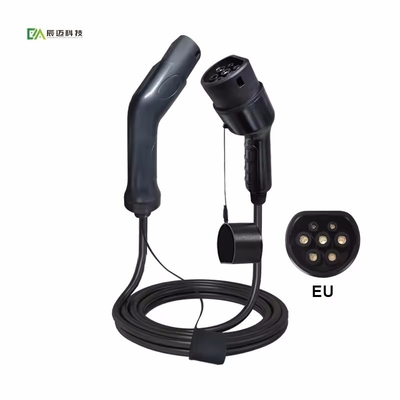 Good price IP55 Electric EV Charger Plug Type 2 To Type 2 Charging Cable 32A 7Kw online