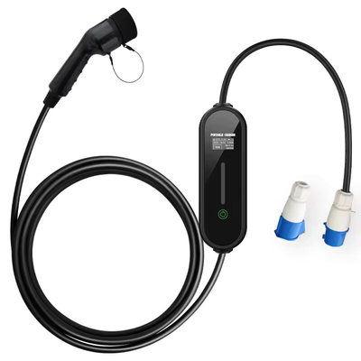 Good price AC TYPE2 32A 7kw Single Phase Car Charger Smart Adjustment Reservation online