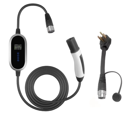 Good price 50A 240V 16ft NEMA 14-50P Mobile Ev Car Charger Portable Tesla Car Charger online