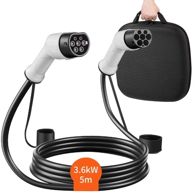 Good price Type 2 To Type 2 Ev Charging Cable 16A 220V 5M EV Car Charger Cable online