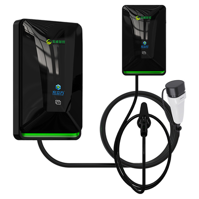 11KW Residential Ev Charging Stations Wall Mounted  EV Charger OCPP