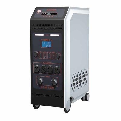 Good price High Capacity 6000Wh Mobile EV Charger Power Supply 220V Output MPPT 3 Hours online
