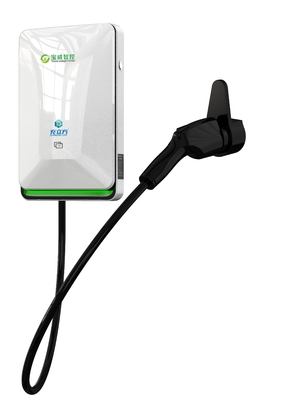 MCKEE 7KW 11KW 21KW Wall-Mounted Post-Type Electric Vehicle AC Charging Pile