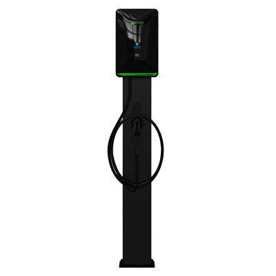 Good price 7KW 11KW 21KW Black Column Type Electric Vehicle AC Charging Pile online