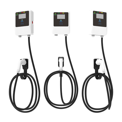 220V/7KW/32A White Wall-Mounted / Post-Type Electric Vehicle Charging Pile Electric Vehicle Charger