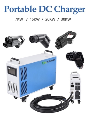 7KW 15KW 20KW 30KW Portable DC Electric Vehicle Charger Removable Electric Vehicle Charger