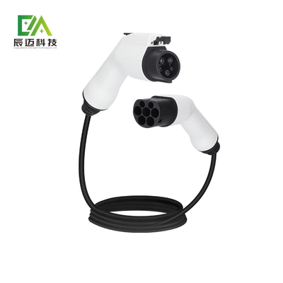 32A Three-Phase Adjustable Portable Electric Vehicle Charger CEE Plug 22KW