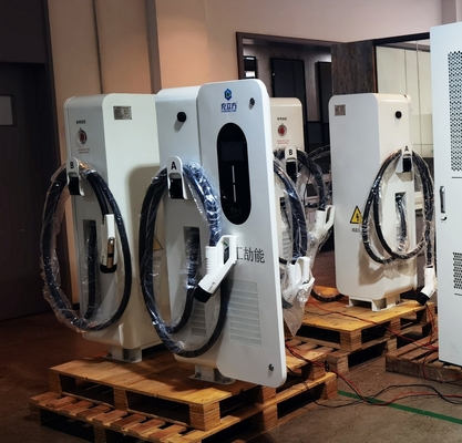 120kw Dual Gun Electric Car Charger Floor Fast Charger Customized