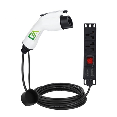 Outdoor 16A Electric Vehicle Discharge Power Socket Strip Plug NEV Parts & Accessories For EV Discharge Gun