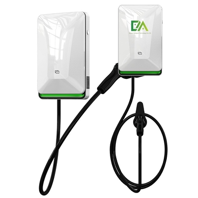 7KW 11KW 22KW 32A Pearl White Household Wall Mounted Electric Vehicle Charging Pile