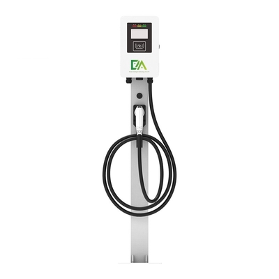 Good price Home 7KW 11KW 22KW 32A White Column Type Single Gun Electric Vehicle AC Charging Pile online