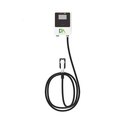 Good price Home 7KW 11KW 22KW 32A White Wall-Mounted Electric Car Single Gun AC Charger online