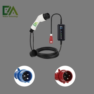 Good price Home Ev Car Accessories Mobile Type 2 Electric Car Ev Charger 32A 7Kw Level 2 Portable Charger online