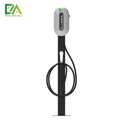 Good price Angel Series Silver Angel 7KW/11KW/22KW Vertical Electric Vehicle AC Charging Pile For Household Commercial Use online