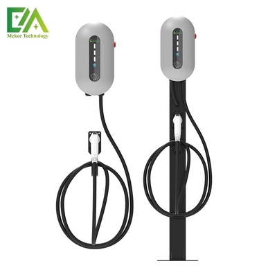 Good price Angel Series Silver Angel 7KW/11KW/22KW Wall-Mounted Vertical Electric Vehicle AC Charging Pile online