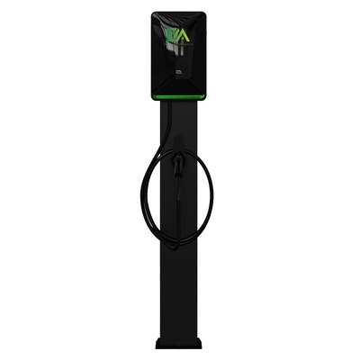 Good price 7KW 11KW 22KW Pearl White Column / Floor-Standing Single Gun  Electric Vehicle AC Charging Pile online