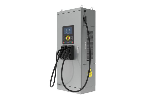 120KW DC Fast Charger with 7-inch Touch Screen LCD Display for Outdoor Electric Vehicle Charging Stations