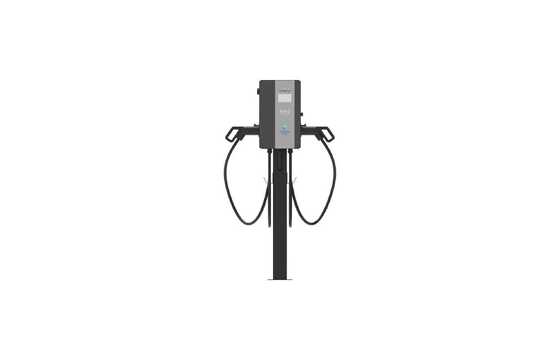Custom Dual-gun AC EV Charger 7kW~44kW OCPP1.6J Support OEM ODM EV Charging Station
