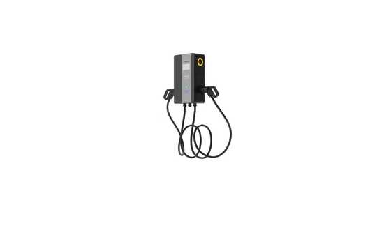 Good price This7kW wall‑mounted AC EV charger, available with single or dual guns and a 4.3-inch high-brightness touchscreen, features comprehensive safety protection and is ideal for both residential and comm online