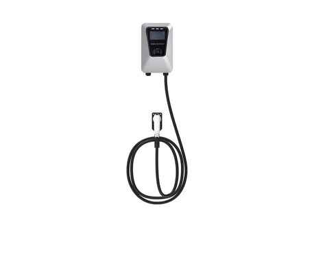 Good price Wall Column Style 7kW 32A Single Port Silver EV AC Charging Pile online