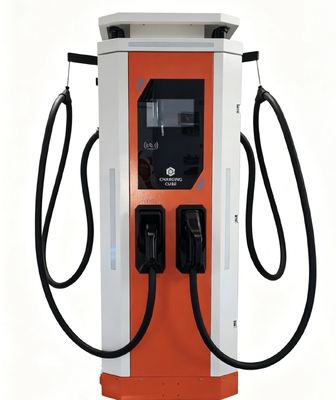 Commercial 160kW Dual-Output DC Fast Charger | IP54 Protection Against Dust & Moisture