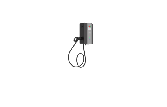 European Standard Wall‑Mounted AC Charging Pile, PC Panel & Color Touch Screen, Commercial Charger with Card Swipe & Mobile Payment, Over‑voltage & Leakage Protection