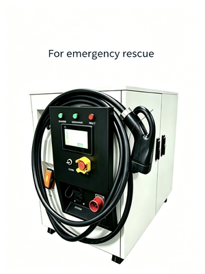 Good price 80kW Liquid‑Cooled Mobile EV Charger 65kWh Energy Storage IP54 Wide Temperature Working Portable Charging Station online