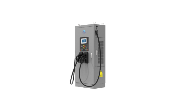 European Standard DC Fast Charging Device, CCS2 Connector, 7‑inch Color Touch Screen, Card‑Swiping Start with Safety Protection