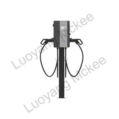 Save Your Site Cost! 11KW 22KW 44KW Dual Gun AC EV Charger OCPP1.6J Wall Box & Pedestal EV Charging Station with 4.3