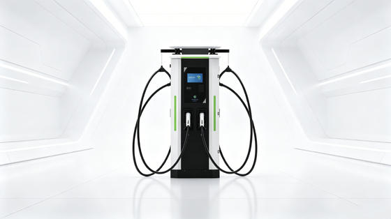 Good price Air Cooling 4G Ethernet WIFI APP IP54 OCPP1.6J 10‑inch Touch Screen White Dew Series DC EV Charger 120kW Fast Charging Station for Highway Parking Commercial Fleet Applications online