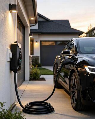 Good price Type1 A2 AC Portable EV Charger 11.5KW 6A‑48A 85V‑265V Input IP54 Protection UL94 V0 Flame Retardant With 1.68 Inch LCD Display online