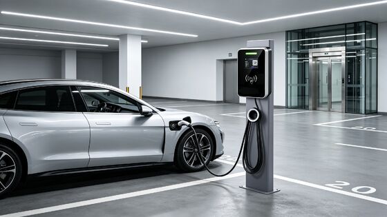 Good price Residential Commercial AC EV Charging Unit Square Glass Wall Mount Column Type Structure Type1 22kw 32A 380V IP54 UL94 V0 5.64 Inch LCD Display Charger online