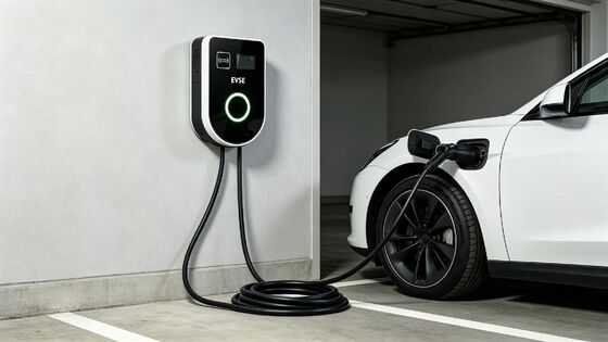 Good price IP54 UL94 V0 U Shaped Wall And Column Mounted EV Charger Type1 7.6kw 32A 85V to 265V 4.59 Inch LCD AC Charging Station online