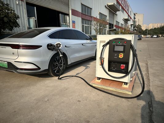 Good price Mobile Energy Storage Power Bank DC Charger 80kWH 85kW Liquid Cooling IP54 7 inch Touch Screen 7m Cable CCS1 CCS2 CHAdeMO GBT Tesla Charging Gun online