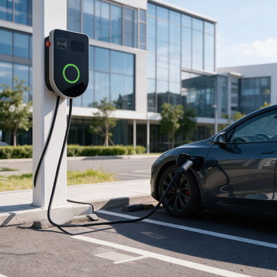 Good price Euro Type2 U Shape AC Charging Station EVSE Supports Wall And Column Installation 7kW 32A 85V 265V IP54 4.59 Inch LCD Screen Comprehensive Multi Safety Protections online