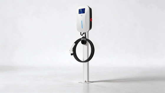 Good price Minor snow series CLF AC 14 Landing EV Charger 14kW Dual Gun 220V IP54 OCPP1.6J Smart AC Charging Station For Home And Commercial Electric Vehicle Charging online