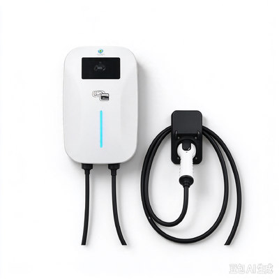 Good price Mckee 7kW 11kW 22kW Wall Mounted AC EV Charger IP54 OCPP 1.6J 4.3 inch Touch Screen online