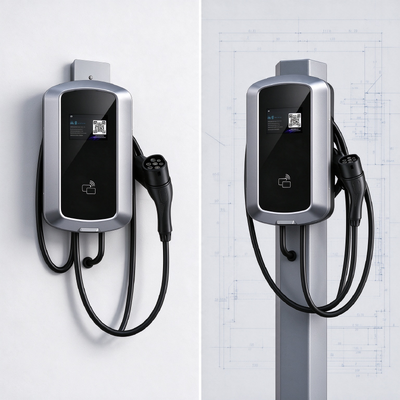 Good price 7.6KW Type 1 AC EV Charger US Standard Home Electric Vehicle Charging Wallbox SAE J1772 online